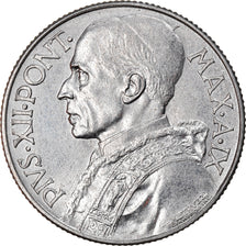 Coin, VATICAN CITY, Pius XII, 5 Lire, 1947, Roma, MS(63), Aluminum, KM:42