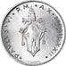 Moneda, CIUDAD DEL VATICANO, Paul VI, 5 Lire, 1972, Roma, SC, Aluminio, KM:118