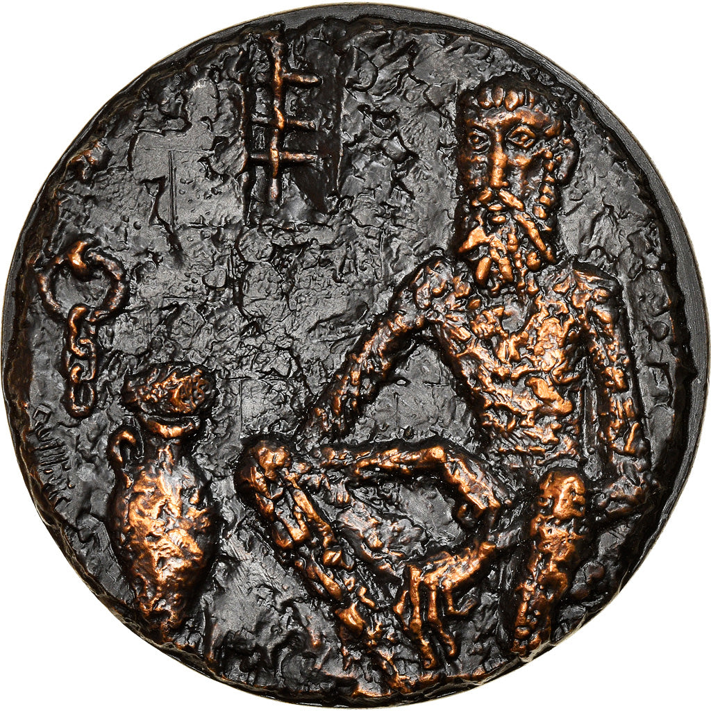 France, Medal, Le Château d'If, Arts & Culture, 1966, Quillivic, MS(63), Bronze