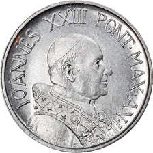 Coin, VATICAN CITY, John XXIII, 5 Lire, 1959, MS(64), Aluminum, KM:60.1