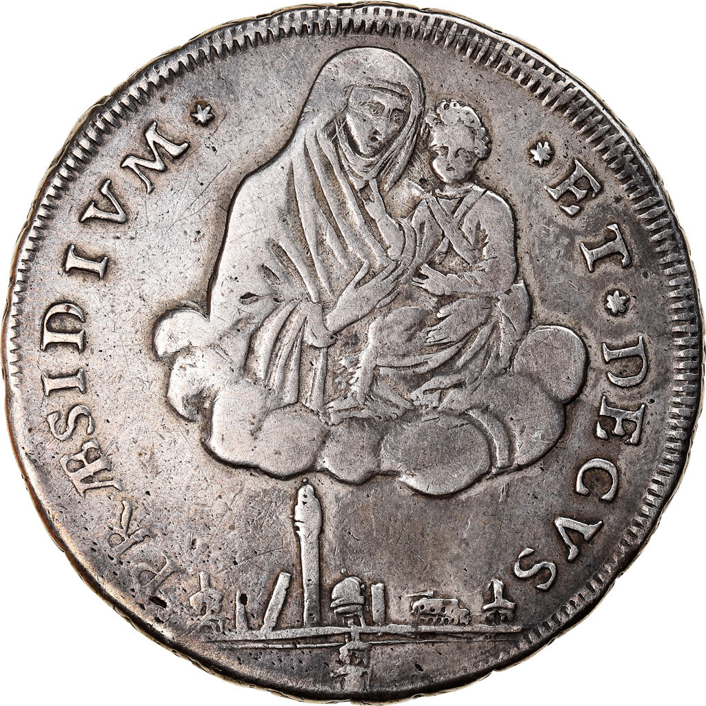 Coin, ITALIAN STATES, PAPAL STATES-BOLOGNA, 10 Paoli, Scudo, 1797, Bologna