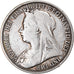 Münze, Großbritannien, Victoria, Crown, 1896, London, SS, Silber, KM:783