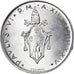 Munten, Vaticaanstad, Paul VI, 10 Lire, 1974, Roma, UNC-, Aluminium, KM:119