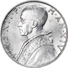Munten, Vaticaanstad, Pius XII, 10 Lire, 1952, ZF, Aluminium, KM:52.1