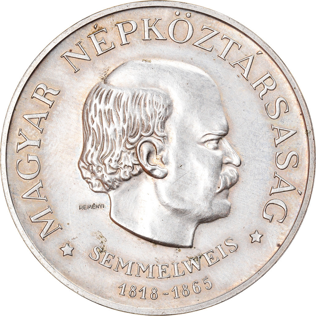 Coin, Hungary, 50 Forint, Otven, 1968, MS(65-70), Silver, KM:582