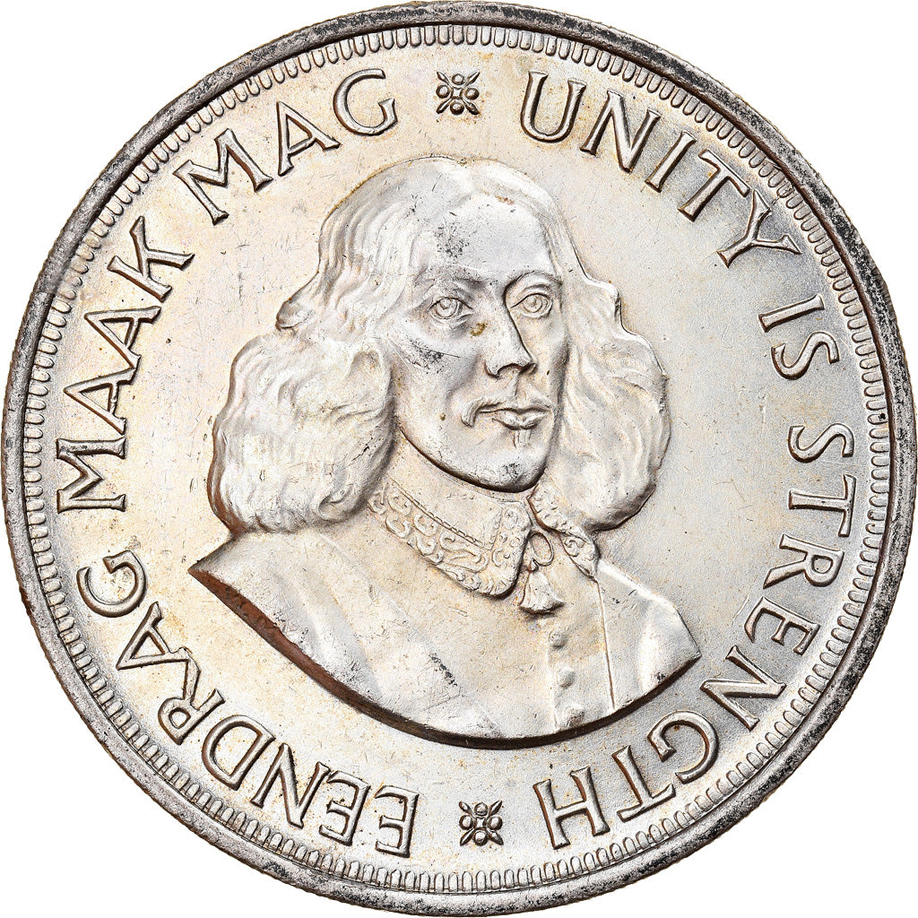 Coin, South Africa, 50 Cents, 1964, AU(55-58), Silver, KM:62