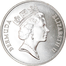 Coin, Bermuda, Elizabeth II, Dollar, 1986, MS(63), Silver, KM:49a