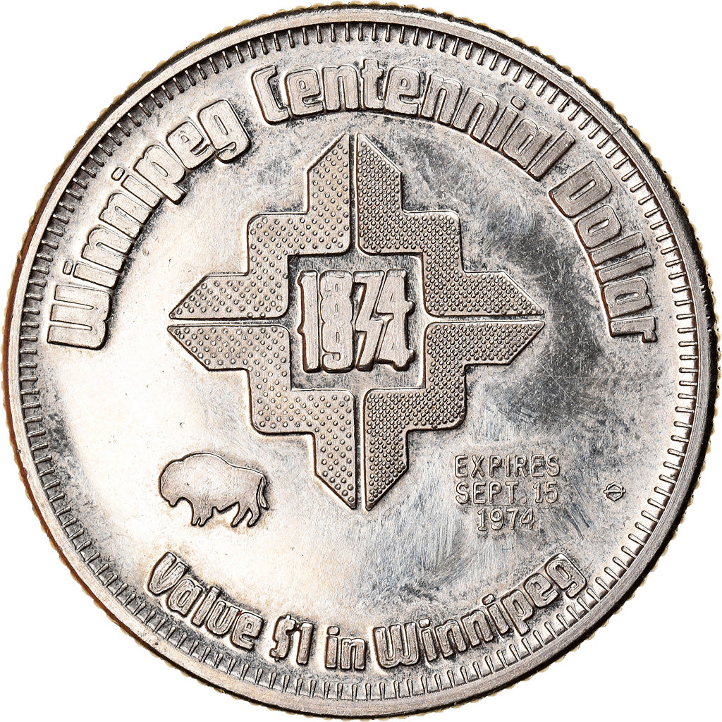 Moneta, Canada, Elizabeth II, Dollar, 1974, Royal Canadian Mint, Ottawa, FDC