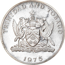 Coin, TRINIDAD & TOBAGO, 10 Dollars, 1975, Franklin Mint, MS(65-70), Silver