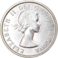 Coin, Canada, Elizabeth II, Dollar, 1957, Royal Canadian Mint, Ottawa