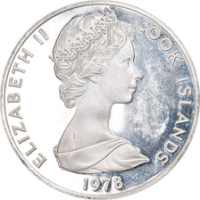 Cook Islands, Elizabeth II, 5 Dollars, 1978, Franklin Mint, USA, MS(65-70)