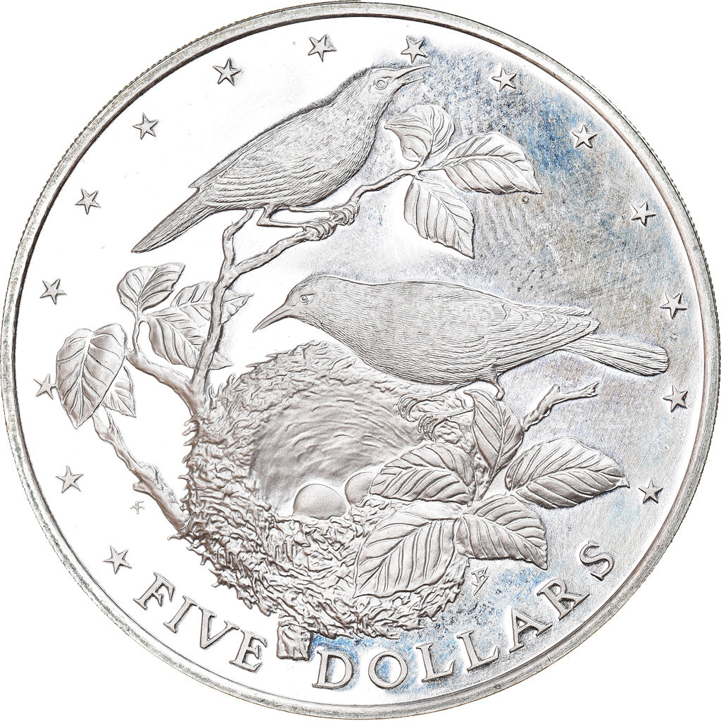 Cook Islands, Elizabeth II, 5 Dollars, 1978, Franklin Mint, USA, MS(65-70)