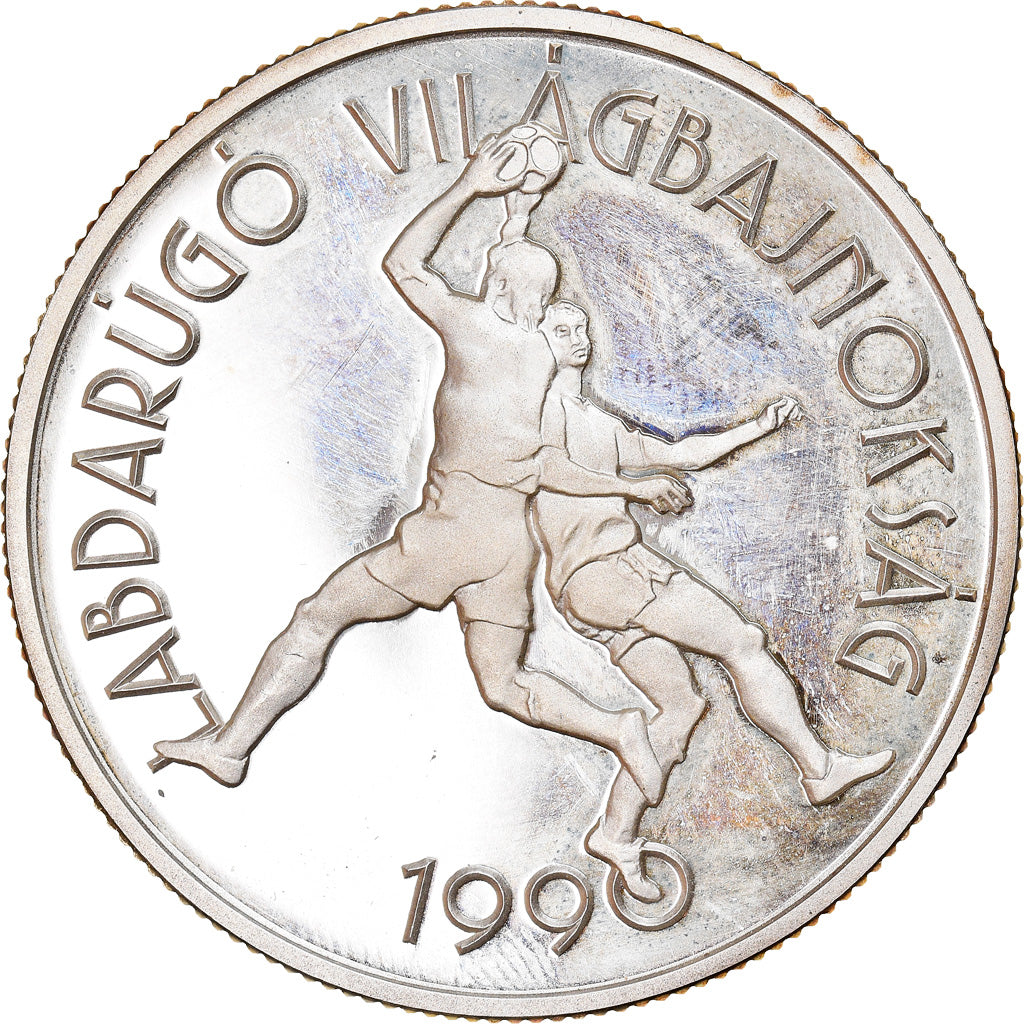 Moneta, Ungheria, 500 Forint, Otszaz, 1989, Budapest, FDC, Argento, KM:669