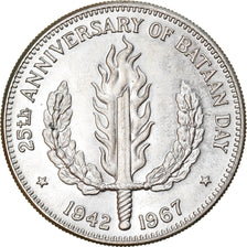 Coin, Philippines, Peso, 1967, MS(60-62), Silver, KM:195