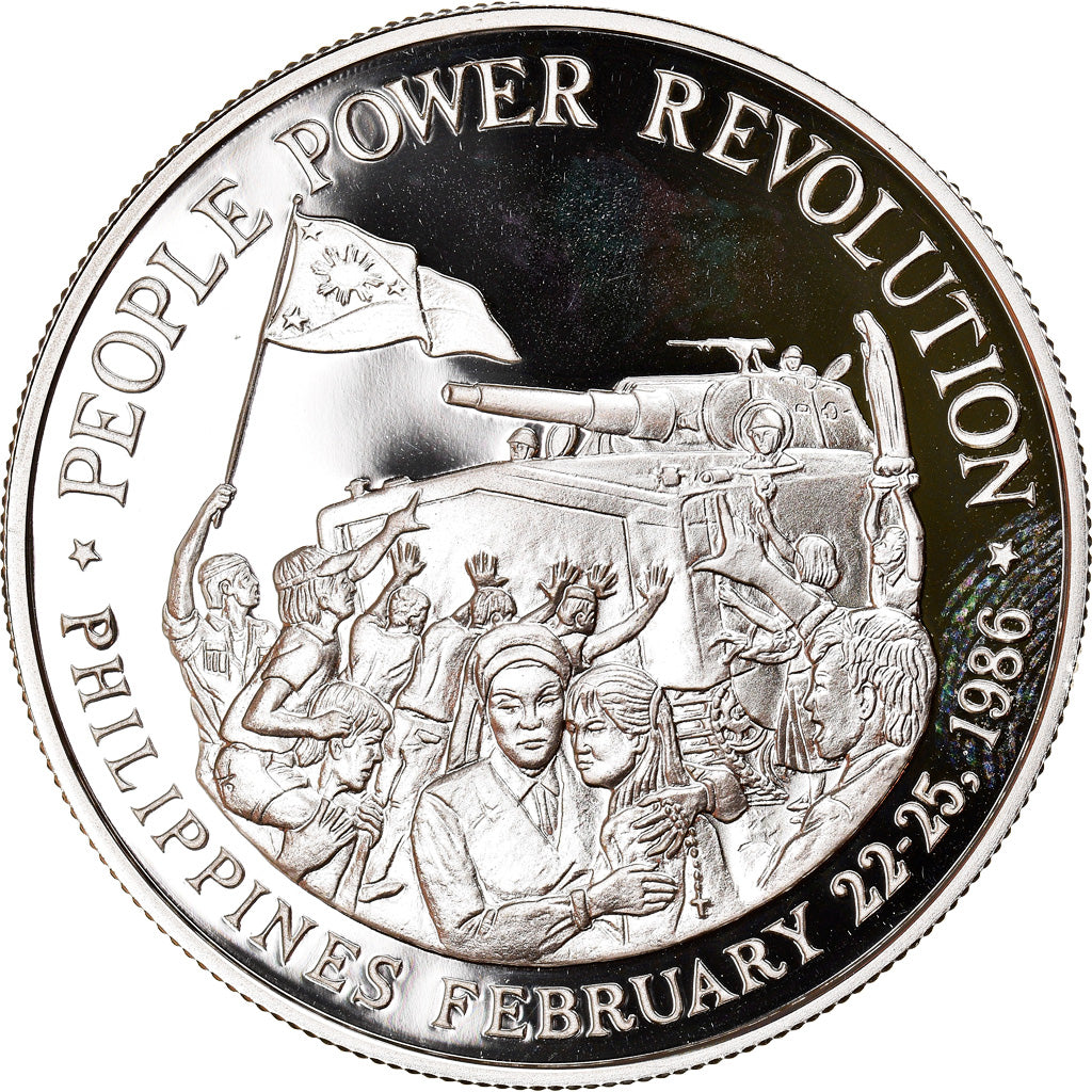 Coin, Philippines, 500 Piso, 1988, MS(65-70), Silver, KM:249