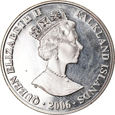 Munten, Falkland Eilanden, Elizabeth II, Crown, 2006, Pobjoy Mint, FDC