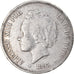 Moeda, Espanha, Alfonso XIII, 5 Pesetas, 1893, Madrid, VF(30-35), Prata, KM:700