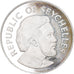 Moeda, Seicheles, 25 Rupees, 1977, British Royal Mint, Proof, MS(65-70), Prata
