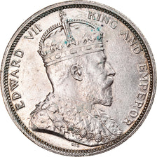 Coin, Straits Settlements, Edward VII, Dollar, 1903, Bombay, AU(55-58), Silver