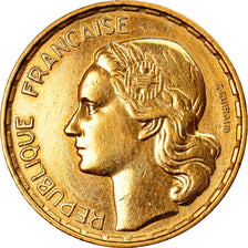 Moneta, Francia, Guiraud, 50 Francs, 1954, Paris, MB+, Alluminio-bronzo