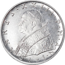 Monnaie, Cité du Vatican, John XXIII, 100 Lire, 1959, SPL+, Stainless Steel