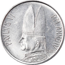 Monnaie, Cité du Vatican, Paul VI, 100 Lire, 1966, SPL, Stainless Steel, KM:90