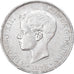 Moneta, Spagna, Alfonso XIII, 5 Pesetas, 1898, Madrid, MB+, Argento, KM:707