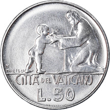 Coin, VATICAN CITY, Paul VI, 50 Lire, 1978, Roma, MS(63), Stainless Steel