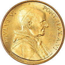 Coin, VATICAN CITY, Paul VI, 20 Lire, 1968, Roma, MS(63), Aluminum-Bronze