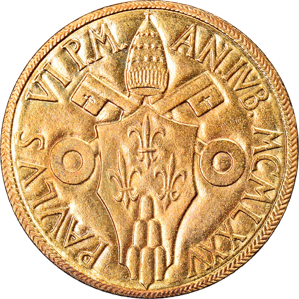 Moneta, CITTÀ DEL VATICANO, Paul VI, 20 Lire, 1975, Roma, SPL+
