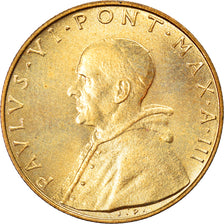 Coin, VATICAN CITY, Paul VI, 20 Lire, 1965, MS(63), Aluminum-Bronze, KM:80.2