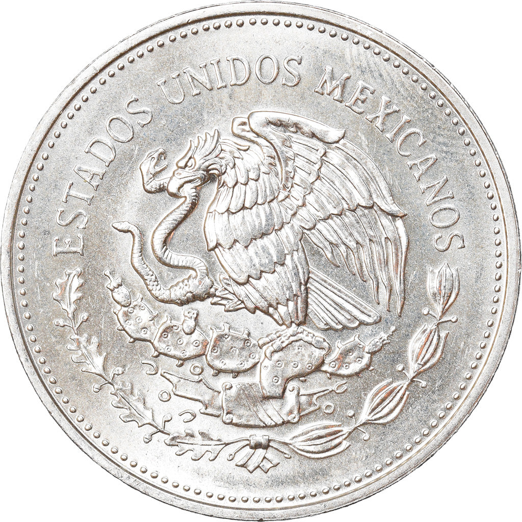 Moneda, México, 100 Pesos, 1985, Mexico City, SC, Plata, KM:499