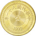 Coin, CHINA, REPUBLIC OF, TAIWAN, 50 Yuan, 1992, MS(63), Nickel-brass, KM:554