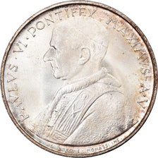 Coin, VATICAN CITY, Paul VI, 500 Lire, 1967, MS(63), Silver, KM:99
