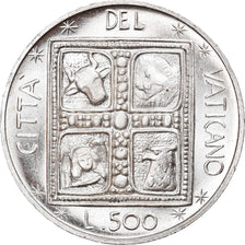 Monnaie, Cité du Vatican, Paul VI, 500 Lire, 1977, Roma, SPL, Argent, KM:132