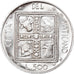Monnaie, Cité du Vatican, Paul VI, 500 Lire, 1977, Roma, SPL, Argent, KM:132