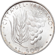 Münze, Vatikanstadt, Paul VI, 500 Lire, 1974, Roma, UNZ, Silber, KM:123