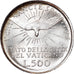 Münze, Vatikanstadt, Sede Vacante, 500 Lire, 1963, Roma, VZ, Silber, KM:75