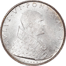 Coin, VATICAN CITY, Paul VI, 500 Lire, 1964, MS(63), Silver, KM:83.2
