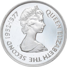 Coin, Falkland Islands, Elizabeth II, 50 Pence, 1977, Proof, MS(65-70), Silver