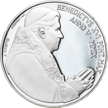 VATICAN CITY, 5 Euro, 2009, Rome, MS(65-70), Silver, KM:415