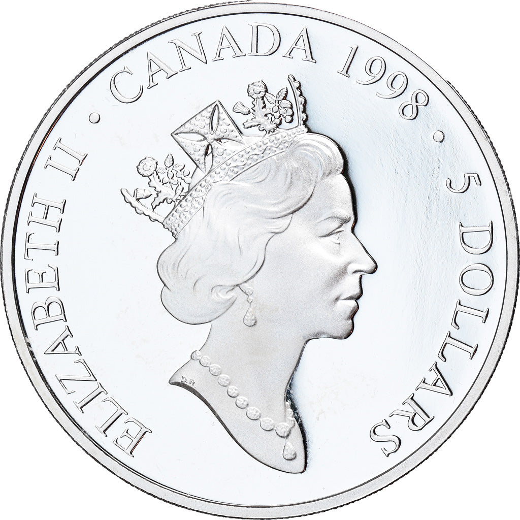 Coin, Canada, Elizabeth II, 5 Dollars, 1998, Royal Canadian Mint, Ottawa