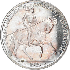 Münze, Spanien, Juan Carlos I, 5 Ecu, 1989, Madrid, STGL, Silber, KM:M24