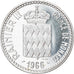 Coin, Monaco, Charles III, 10 Francs, 1966, Paris, ESSAI, AU(55-58), Silver