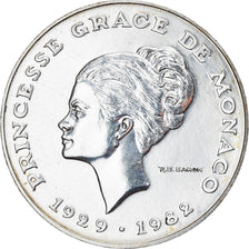 Coin, Monaco, Grace de Monaco, 10 Francs, 1982, Pessac, ESSAI, MS(65-70)