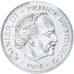 Moeda, Mónaco, 5 Francs, 1974, ENSAIO, MS(65-70), Prata, KM:E61, Gadoury:MC 153