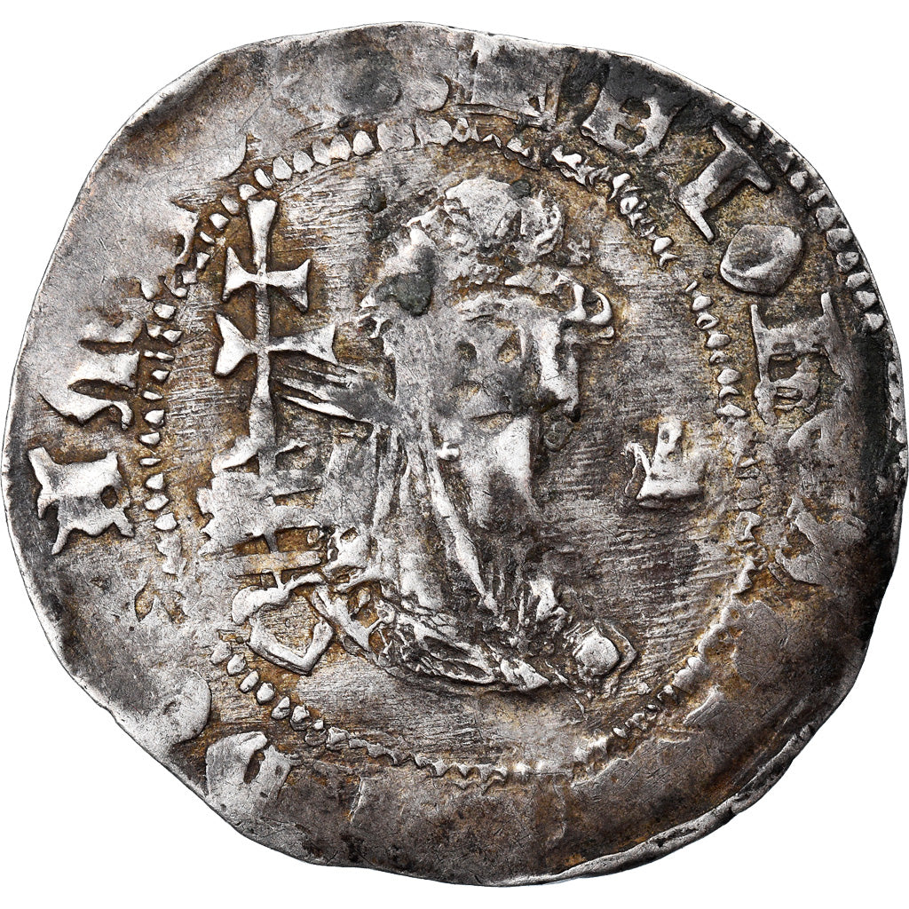 Moeda, Grécia, Gigliato, EF(40-45), Prata