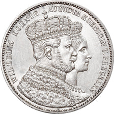 Coin, German States, PRUSSIA, Wilhelm I, Thaler, 1861, Berlin, AU(55-58)