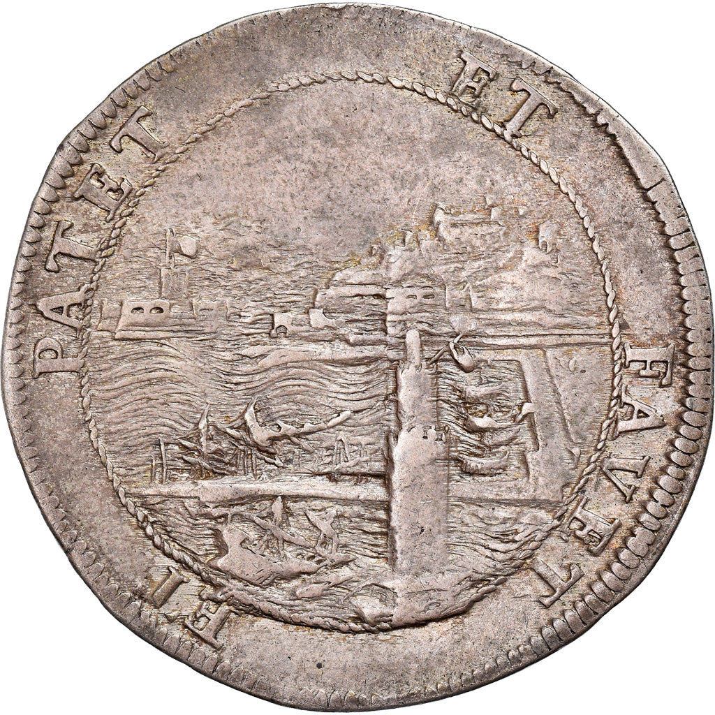 Moneda, Estados italianos, LIVORNO, Cosimo III, Tollero, 1692, Florence, MBC