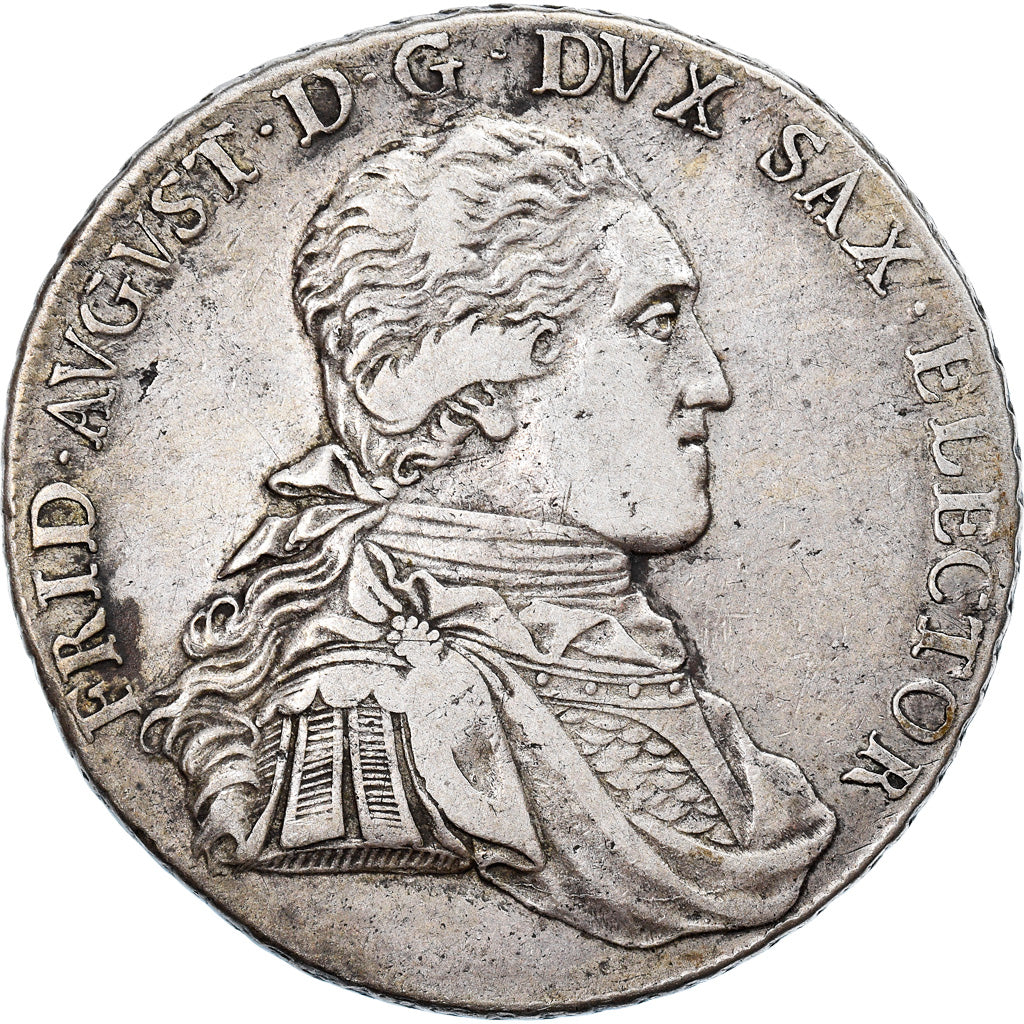 Coin, German States, SAXONY-ALBERTINE, Friedrich August III, Thaler, 1793